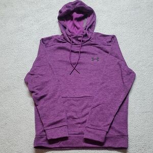 Under Armour Men's Heathered Purple Hoodie Size M